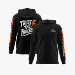MOLETOM TRUST THE PROCESS LARANJA