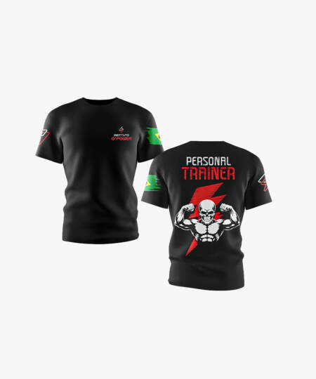 CAMISA PERSONAL TRAINER - RED SKULL